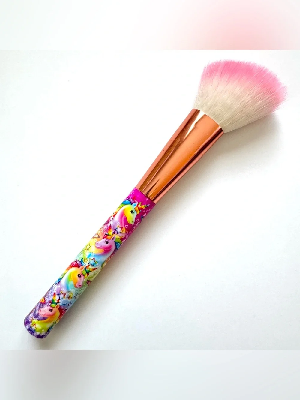 LISA FRANK Tiger Green Clipboard Storage Case & Glamour Dolls Blush Brush